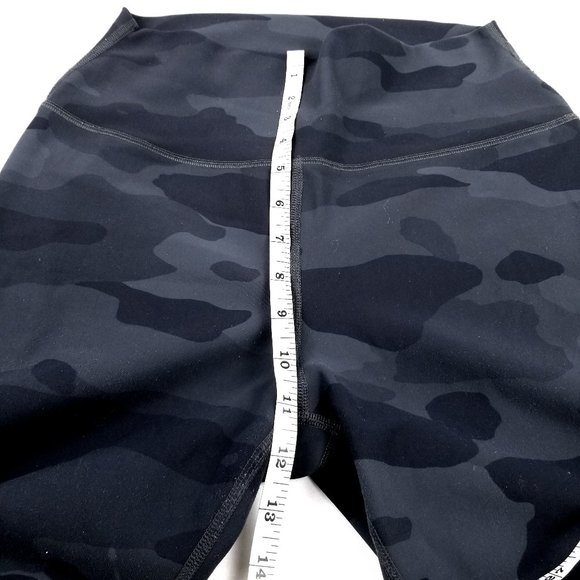 ALO Yoga High Waisted Vapor Leggings Grey Camo Med - Picture 8 of 13